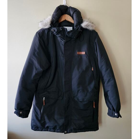 Columbia Men's South Canyon Long Down Parka, Size XXL Charcoal Omniheat 650 - Picture 1 of 10